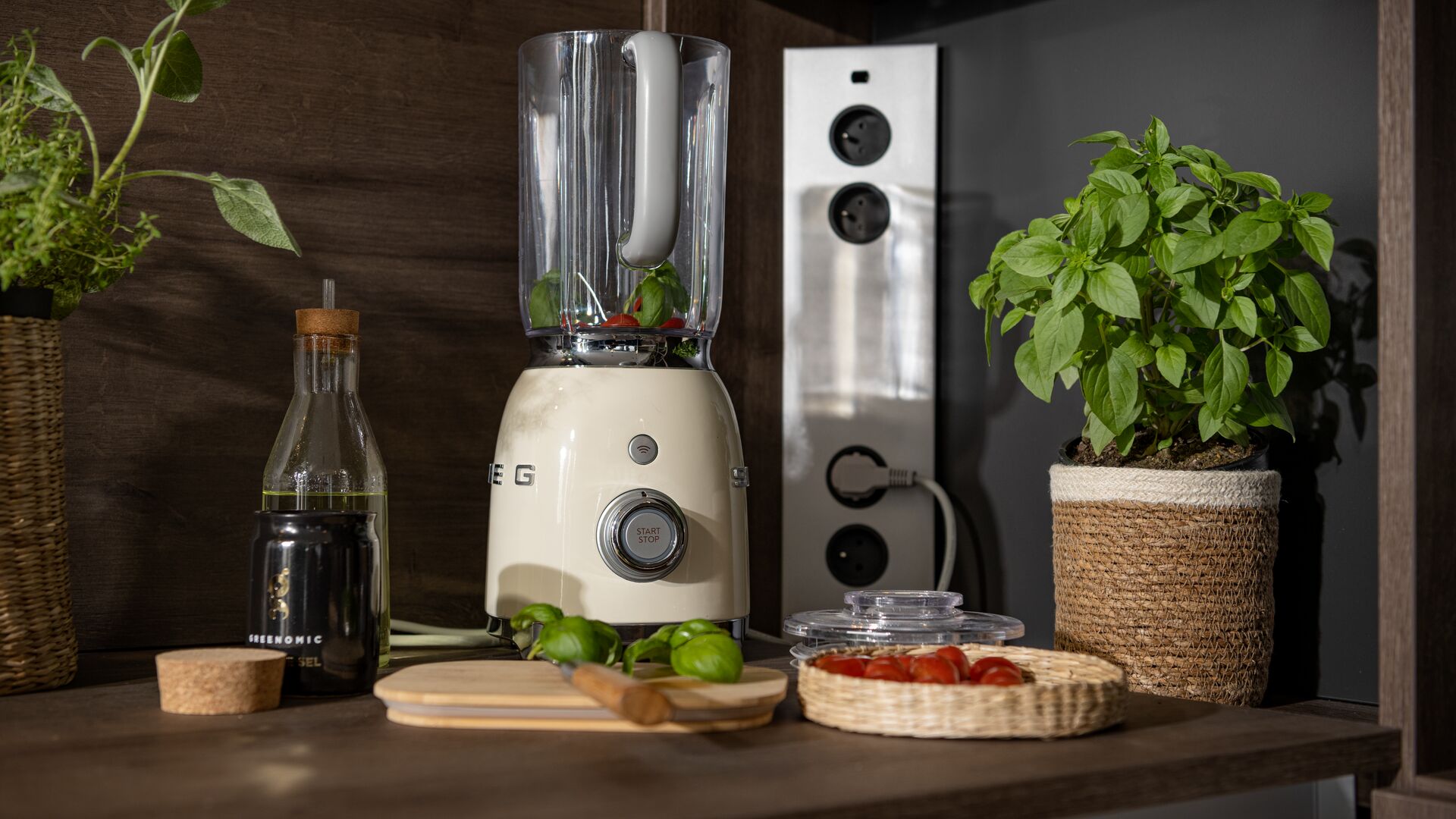 Eclairage et prises plan de travail